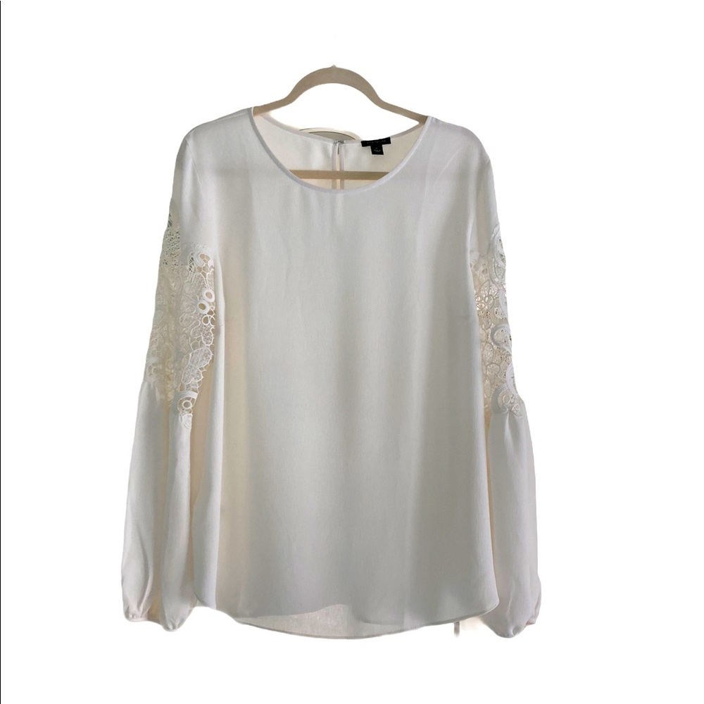 Ann Taylor Winter White Top
